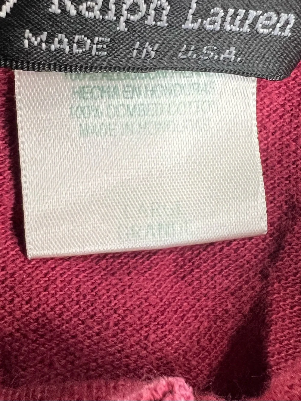 Ralph Lauren Polo Pair Black Label USA — Blue and Burgundy Short-Sleeve Polos